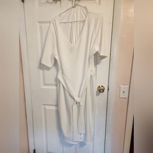 Ivory Plus Size Dress-never wore, nice dress.